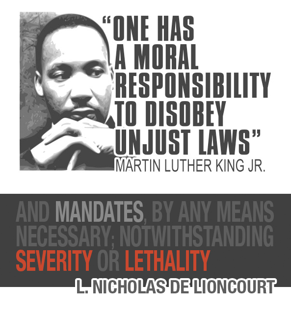 The Wisdom of Rev. Dr. Martin Luther King, Jr., by Nicholas de Lioncourt
